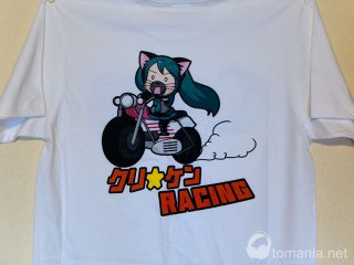 「クリ☆ケン レーシング」Tシャツ(後)
