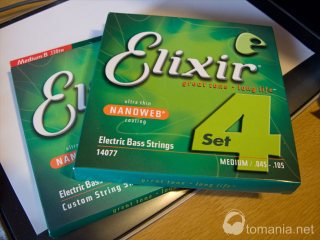 Elixir(エリクサー)のベース弦